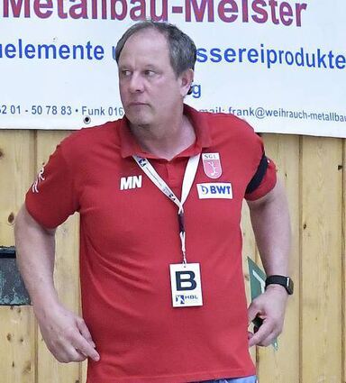SGL-Trainer Marc Nagel war mit der Abwehrleistung unzufrieden.