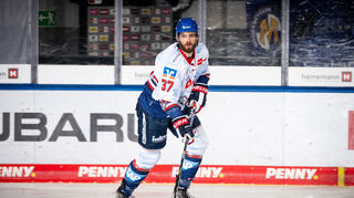 Nach seiner Handoperation kehrte Adler-Verteidiger Thomas Larkin früher als erwartet aufs Eis zurück.