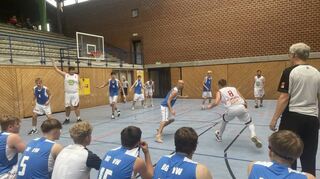 Das junge Team der BG Viernheim-Weinheim erreichte beim Heimturnier den vierten Platz.