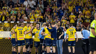 Die Rhein-Neckar Löwen haben am Samstag ihr fünftes Saisonspiel in der Handball-Bundesliga gewonnen.