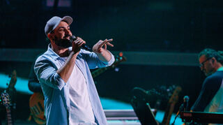 Der Mannheimer Zio Wintz bei „The Voice of Germany“.