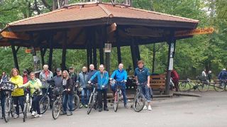 Die Radler der MGV Harmonie.