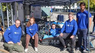 Die Delta-Racing AG mit Studierenden der Elektrotechnik, Maschinenbau, Informationstechnologie und Wirtschaftsingenieurswissenschaften.