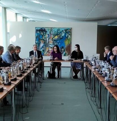 Das Gespräch mit Staatsministerin Sarah Ryglewski.