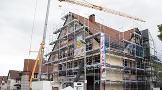 Die Filiale der Volksbank Kurpfalz in Großsachsen wird bis Jahresende für 1,2 Millionen Euro um- und ausgebaut.