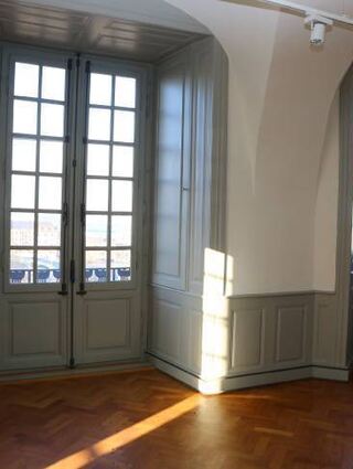 Blick ins Innere der früheren Wohn-, Arbeits- und Atelierräume.