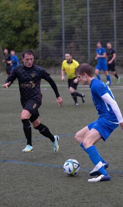 2:5 endet das Spiel des TSV Amicitia gegen die SG Mannheim.