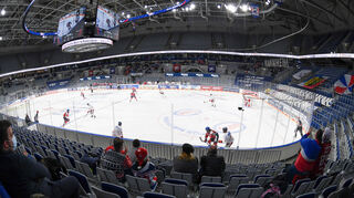Stadionuebersicht - bald darf hier der Neuzugang aufs Eis.