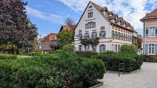 Die Kirschlorbeersträucher am Neckartorplatz als einem der Altstadteingänge werden durch insektenfreundliche Stauden, Halbsträucher und Blumen ersetzt. Sie werden obendrein trockenresistent sein.