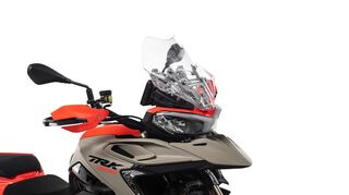 mid Groß-Gerau - Bei einer bequemen Höhe von 834 mm sitzt man förmlich im Motorrad und hat dabei viel Beinfreiheit.