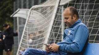 Auf Torhütersuche: Lampertheims Sportausschussvorsitzender Patrick Andres wünscht sich dringend einen gelernten Schlussmann.