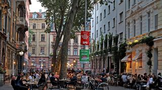 Ist eines der beliebtesten Wohn- und Ausgehviertel in Mannheim: der Jungbusch.