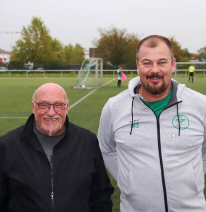 Rainer Beckerle (l.) und Stellvertreter Marco Schwaier.
