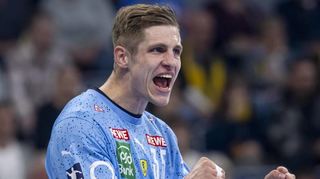 Joel Birlehm ist in dieser Saison ein starker Rückhalt für die Rhein-Neckar Löwen.