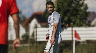 Volkan Celikkan bewies beim Kantersieg des VfR Bürstadt gegen Bensheim seine Torjägerqualitäten.
