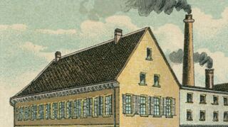 Der „Badische Hof“ in der Seckenheimer Hauptstraße 114 im Jahre 1898.