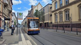 Die Stadtbahnlinien 2 und 6 müssen wegen Bauarbeiten umgeleitet werden.