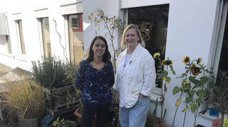 Agnes Schönfelder (r.) und Marianne Crevon, Prokuristin der Agentur.