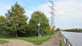 Wird der Radschnellweg schon hier an den Neckarkanal geführt?
