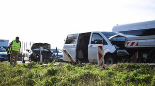 Zu einem Auffahrunfall mit drei beteiligten Fahrzeugen kam es am Mittwochmorgen auf der A 6 zwischen dem Kreuz Walldorf und dem Dreieck Hockenheim.