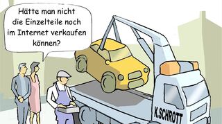 mid Groß-Gerau - Altautos müssen ordnungsgemäß entsorgt werden.