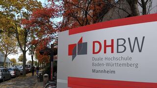 Ist mit mehr als 5500 Immatrikulationen die zweitgrößte Bildungseinrichtung in Mannheim: die Duale Hochschule.