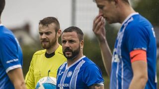 Der Bibliser Spielertrainer Torsten Schnitzer hofft darauf, dass der jüngste Abwärtstrend gegen Lorsch gestoppt wird.