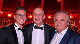 Die drei Macher: Tom Balschbach (v.l.), Rolf Balschbach und Gregor Spachmann.