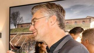 Philipp Kuhn bei der Kür in Germersheim am Mittwoch.