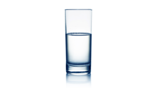 Ist das Glas Wasser halb voll oder halb leer?