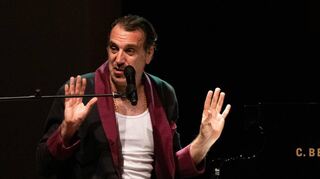 Pianist Chilly Gonzales bei seinem Enjoy Jazz-Auftritt im Ludwigshafener Feierabendhaus.