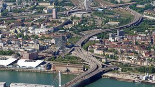 Eine der geplanten Brücken rund um die künftige Helmut-Kohl-Allee (Ersatz für Hochstraße Nord) als könnte den Namen von Michail Gorbatschow tragen.