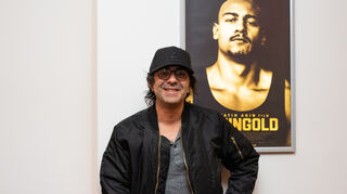 Regisseur Fatih Akin bei der Präsentation seines neuen Films "Rheingold" in Mannheimer Cinemaxx-Kino