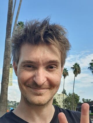 Hallo aus Los Angeles: Dieses Bild hat uns der Produzent aus dem gerade etwas sonnigeren Kalifornien geschickt.