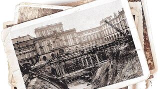 Stack of old photos