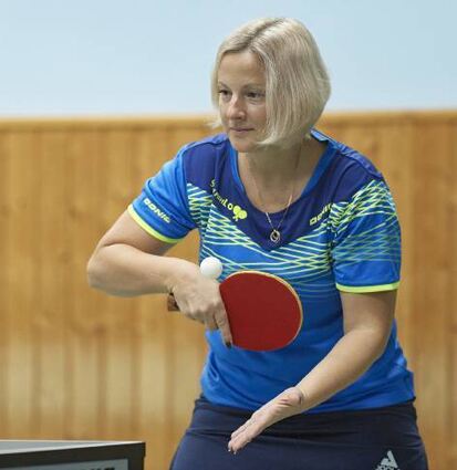 Elina Kogane gewann alle drei Einzel für die DJK Käfertal-Vogelstang.