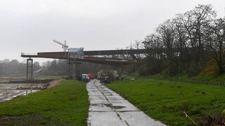 Kritikpunkt Panoramasteg: Für die Attraktion der Bundesgartenschau wurde das besonders geschützt Hochgestande der Feudenheimer Au teilweise zerstört, so das Umweltforum.