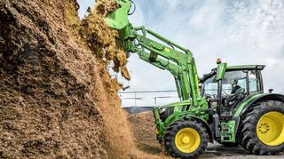 Eines der neuen Traktormodelle aus dem Mannheimer Werk: Fast 40 000 Fahrzeuge liefen hier 2022 vom Band.