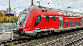 Ein solcher Zug hat in Ladenburg den Bahnsteig verfehlt.