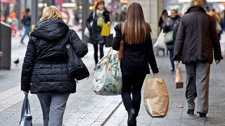 Auf der Jagd nach den besten Schnäppchen: Am Black Friday war in der Mannheimer Innenstadt viel los.