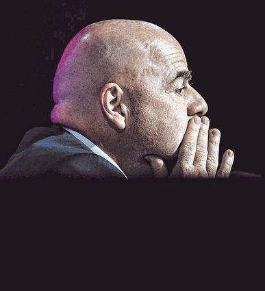 Umstrittener Machtmensch: FIFA-Präsident Gianni Infantino hat sich in der Fußballwelt einige Feinde gemacht.