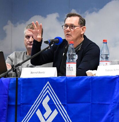Konkret wurde auch Präsident Bernd Beetz bei der Jahreshauptversammlung des SV Waldhof nicht.