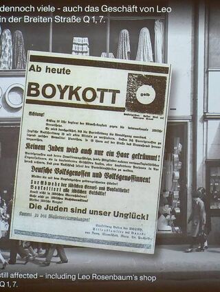Erst Ausgrenzung, dann Vernichtung: Die Verfolgung der Juden ist ein großes Thema der Ausstellung.