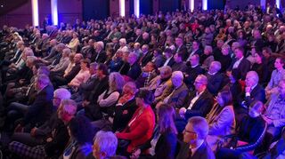 Voll besetzt war das Wirtschaftsforum der VR Bank Kur- und Rheinpfalz im Congress-Zentrum Frankenthal.