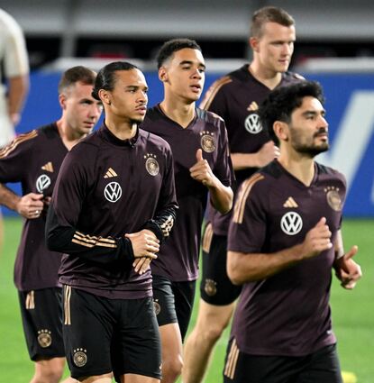 Für das deutsche Team um Shootingstar Jamal Musiala (Mitte) geht es gegen Costa Rica noch um alles.
