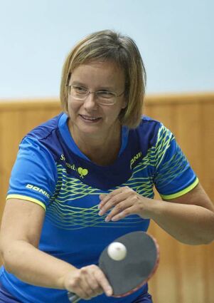 Kerstin Sommer spielte stark, unterlag aber mit Käfertal/Vogelstang.