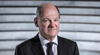 Bundeskanzler Olaf Scholz am 5. Dezember im Bundeskanzleramt in Berlin.