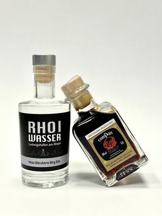 "Rhoiwasser" heißt der erste Ludwigshafen-Gin