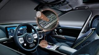 mid Groß-Gerau - Starten lässt sich der Elektro-SUV per Fingerabdruck.
