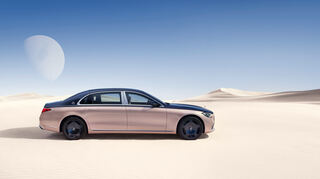 mid Groß-Gerau - Auch in Wüstenregionen beliebt: der in Dubai vorgestellte Mercedes-Maybach "Haute Voiture".